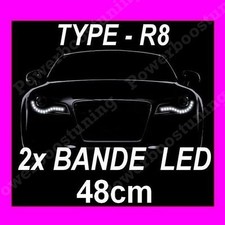 2 BANDE LED BLANCHE FEUX JOUR DIURNE FEU BLANC MERCEDES SMART VANEO SPRINTER CDI