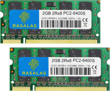 4GB (2X 2GB) PC2-6400 DDR2
