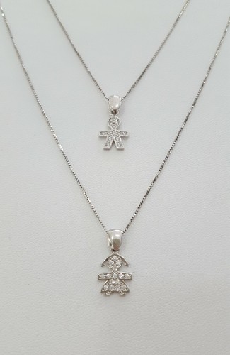 Collana ciondolo bebe bimbo - bebe',