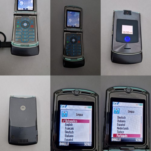 Cellulare motorola v3i cromo - motorola,
