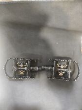 PEDALI MASSI SPD DOPPIA FUNZIONE TENSIONE DI RILASCIO REGOLABILE CORPO IN ALLUM.