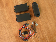 SET PICKUP HUMBUCKER ATTIVO 81/85 NERO CON POTENZIOMETRI 25K