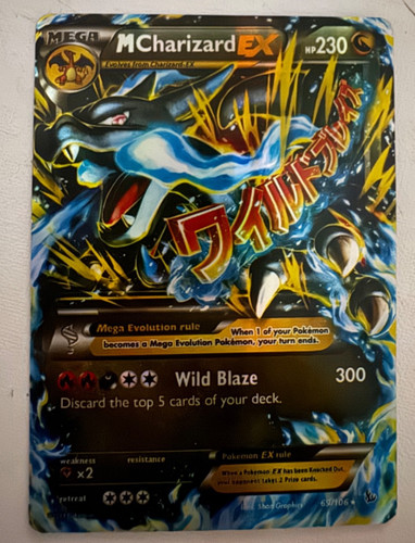 Carta pokemon charizard ex - carta,