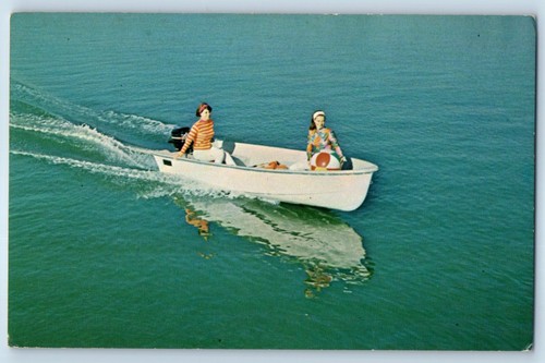 Cartolina epoca c1960 donna - cartolina,