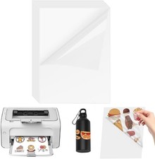 15 Carta Adesiva Stampabile Trasparente, Adesivi Trasparenti Stampabili, A4 Cart