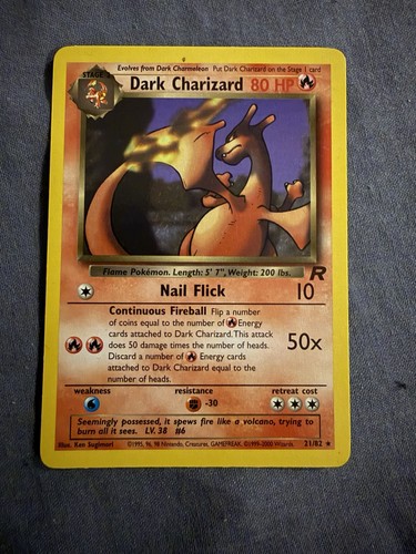 Pokémon dark charizard tcg - charizard,