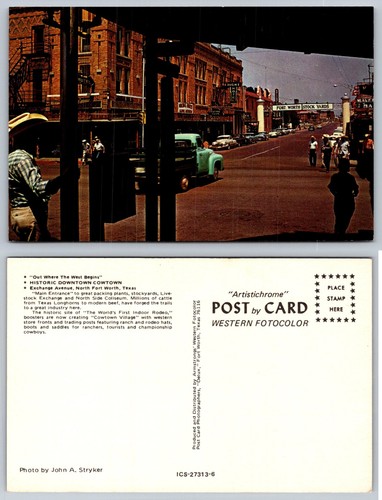 Cartolina fort worth - fort,