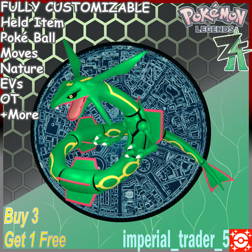 Pokémon leggende rayquaza - pokémon,