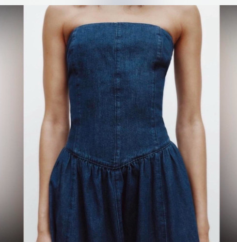 Abito zara denim - abito,