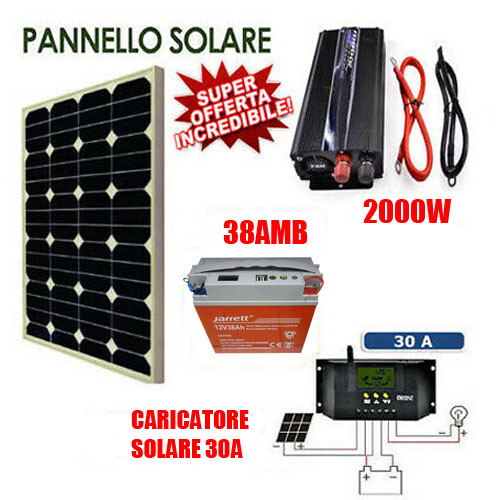 Kit fotovoltaico pwm - fotovoltaico, 1