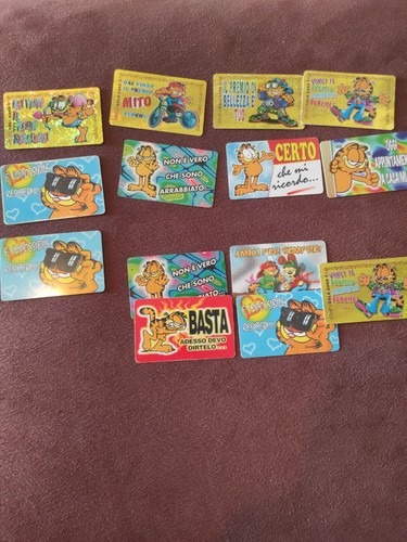 Lotto gold card garfield - n.,