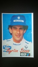 Ayrton Senna CARTOLINA CARD