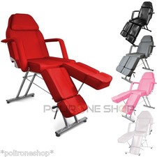 GIOVE Poltrona lettino per massaggi tattoo centro estetico pedicure manicure x