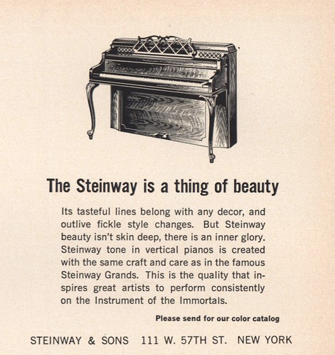 Pianoforte steinway 1964 - pianoforte,