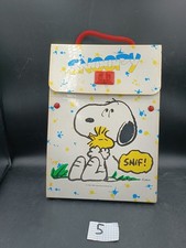SNOOPY CARTELLA PORTA DISEGNI DELL'EPOCA, NUOVA MAI UTILIZZATA