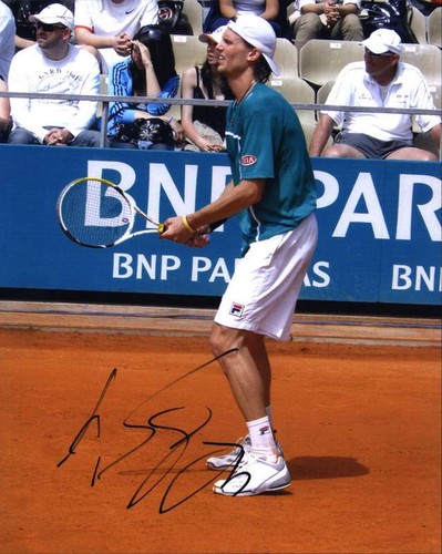 Foto tennis 8x10 firmata