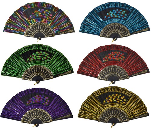 Pezzi pavone paillettes - 6,