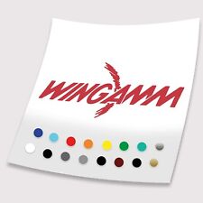 Adesivo set loghi “Wingamm Logo” per camper caravan roulotte e barche