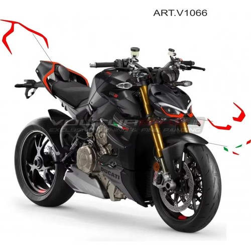 Kit adesivi rosso - kit, ducati
