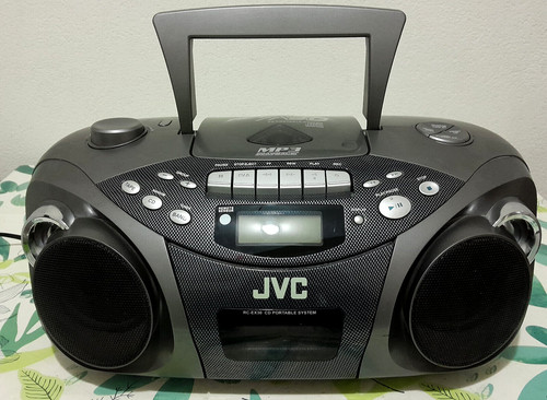Jvc rcex30 portable radio mp3 - portable,