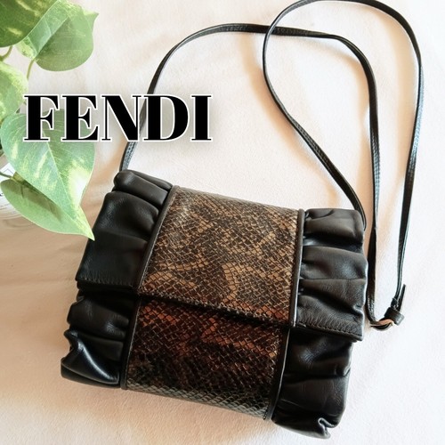 Pochette fendi vintage vie - pochette,