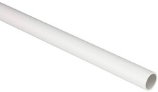 Tubo rigido in PVC bianco