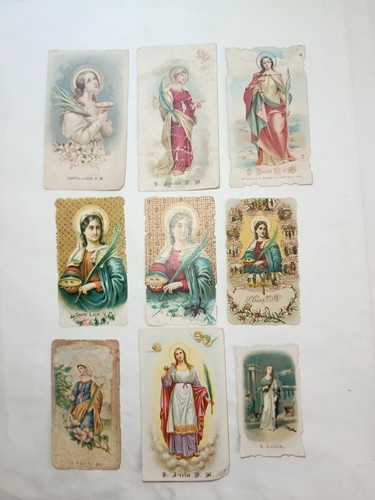 Lotto santini antichi santa - antichi,