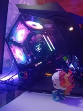 MARS GAMING MC 61,Case PC Gaming Micro-ATX 4 ventole 12cm, doppio vetro.