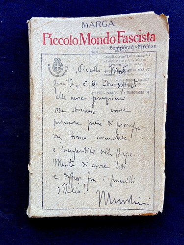 Marga piccolo mondo fascista - -,