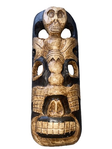 Maschera scheletro tiki - maschera, 20"