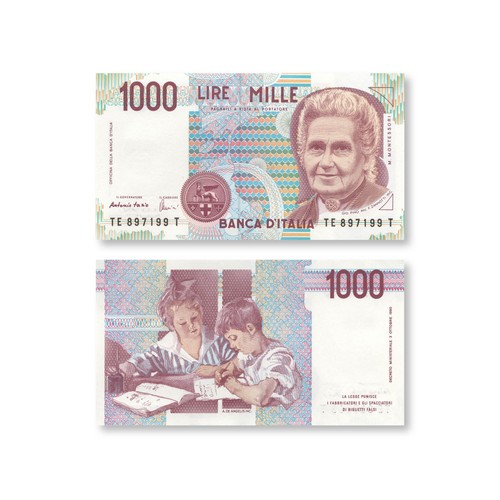 Italy 1000 lire - 1000, lire,