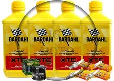 MGM KIT TAGLIANDO  YAMAHA FZ8 800 OLIO BARDAHL 10W40 FILTRO OLIO CANDELE