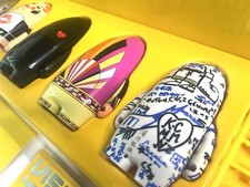 Visionaire 45 × Kidrobot Più Giocattoli Giallo Designer Set Espositore Ver. 2005