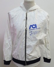 GIACCA JACKET PULLICITARIA 70's 80's VINTAGE SPORT ACI AUTO ITALIA LATINA ROMA