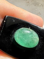 Anello Oro 18 Kt Smeraldo Ed Onice 