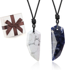 Set Coppia Due Collane Con