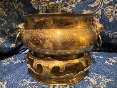Censiere cinese vintage ottone