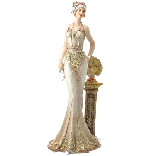 Statuina dama stile vittoriano