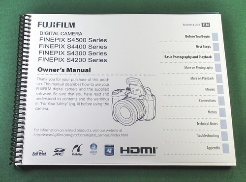 Fujifilm finepix s4200 s4500 - finepix,