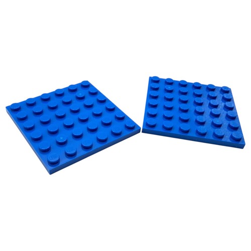 Lego piastra 6x6 bright - 2x,