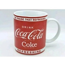 TAZZA GRANDE DA COLLEZIONE PUBBLICITARIA-COCA COLA COKE COCACOLA-CUP MUG TAZAS