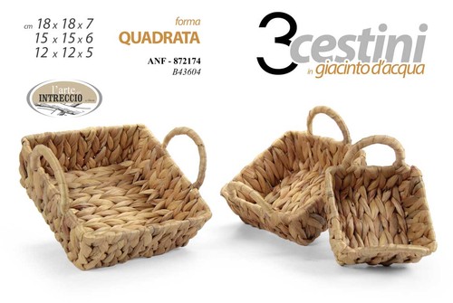Cestini tavolo porta - 3,
