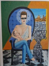 ARTE  IN SVENDITA -OLIO SU