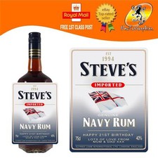 ETICHETTA BOTTIGLIA RUM MARINA