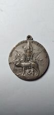 Medaglia Pio Xi Vitt. Emanuele Ill Concordato Lupa E Stella Bronzo Argentato 