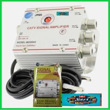 Split Sdoppiatore TV Amplificatore Antenna 3 Uscite Digitale Terrestre