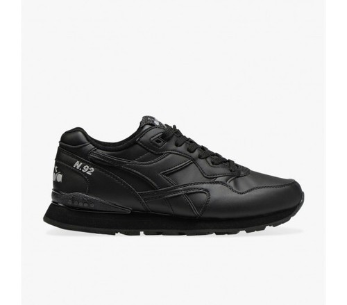 Scarpe uomo diadora n92 nero - scarpe,