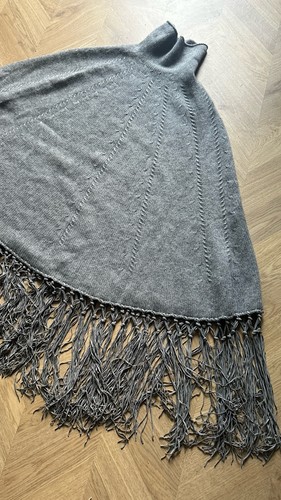 Agnona poncho cape - /,