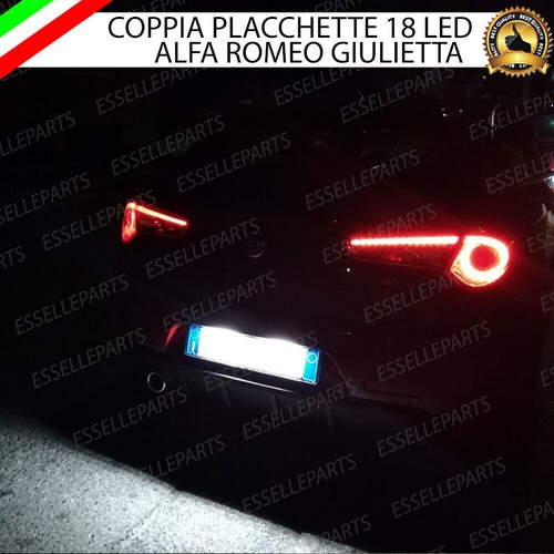 Coppia placchette led luci - placchette,