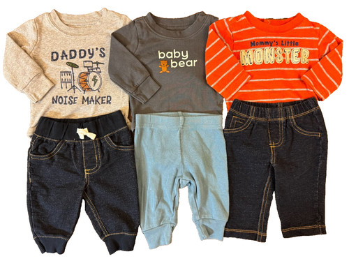 Lotto completo jeans - completo, pantaloni